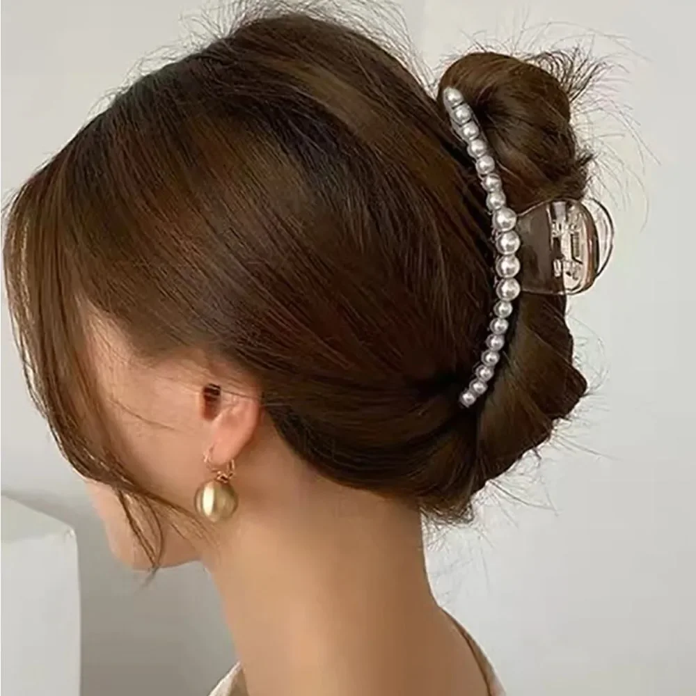 Pearl hair clips S839